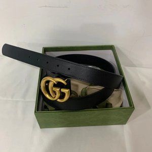 Gucci black men's belt